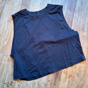 Lululemon All Yours Cropped Cotton Tank Top